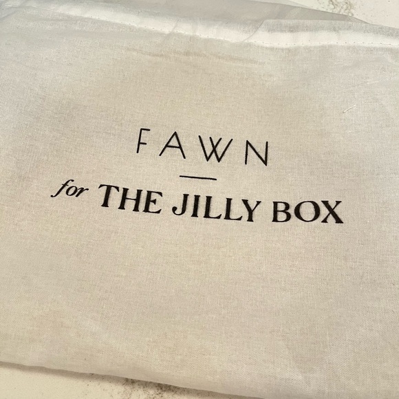 Fawn Design & Jilly Box Gold Foldover Clutch - Picture 6 of 6